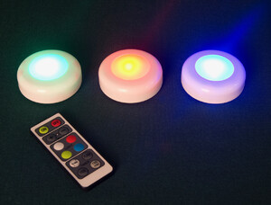 LED luces + control remoto para cocinas y casas de muñecas